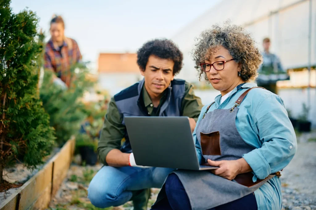 páginas web para landscaping en Charlotte